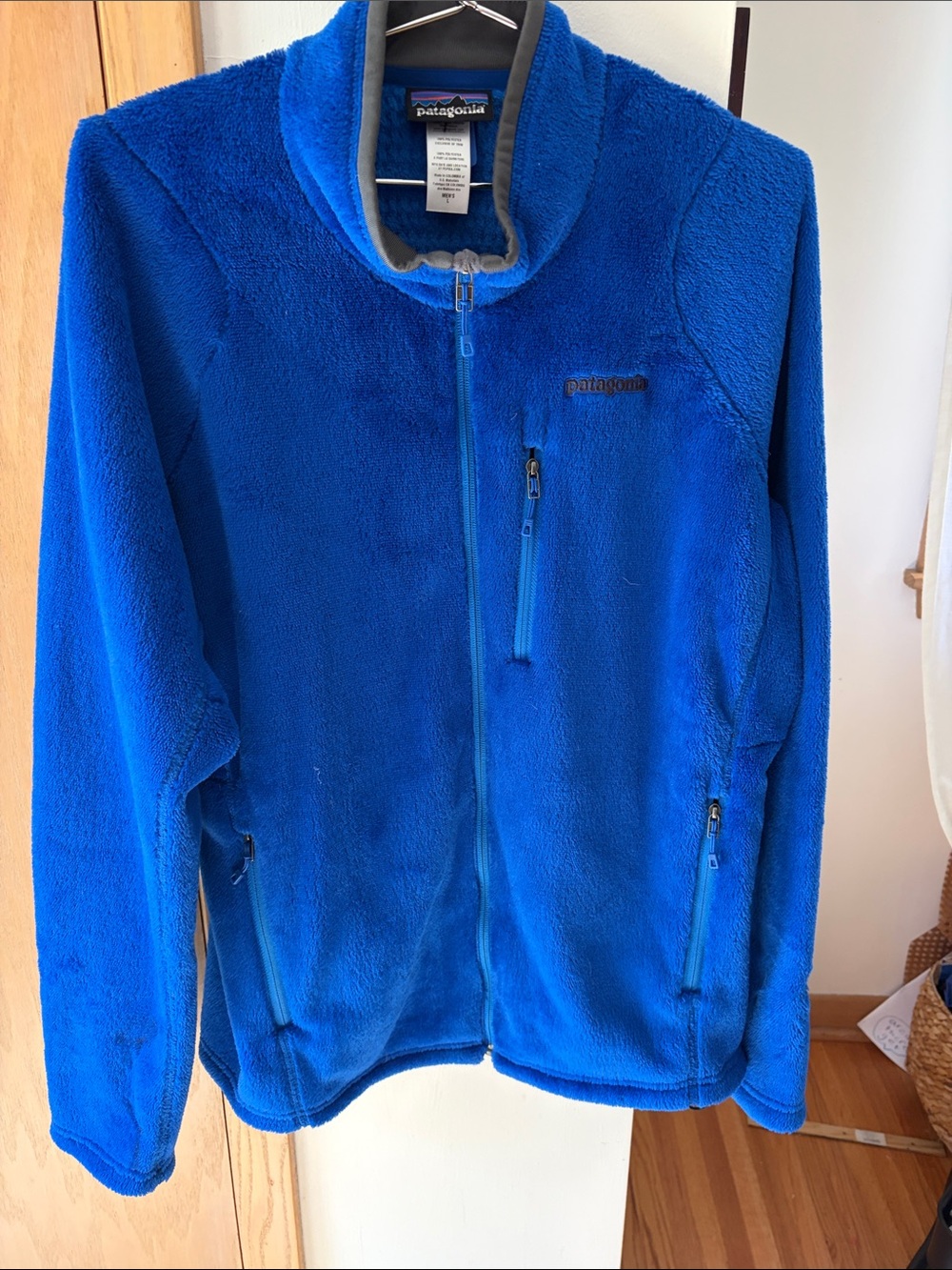 Patagonia Men's Royal Blue Full-Zip Fleece Jacket